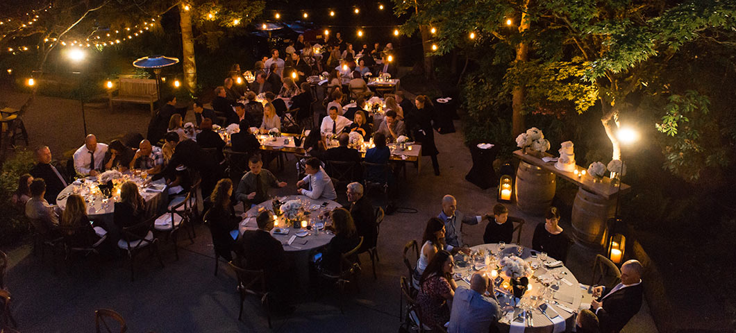 Backyard outdoor wedding in Seattle